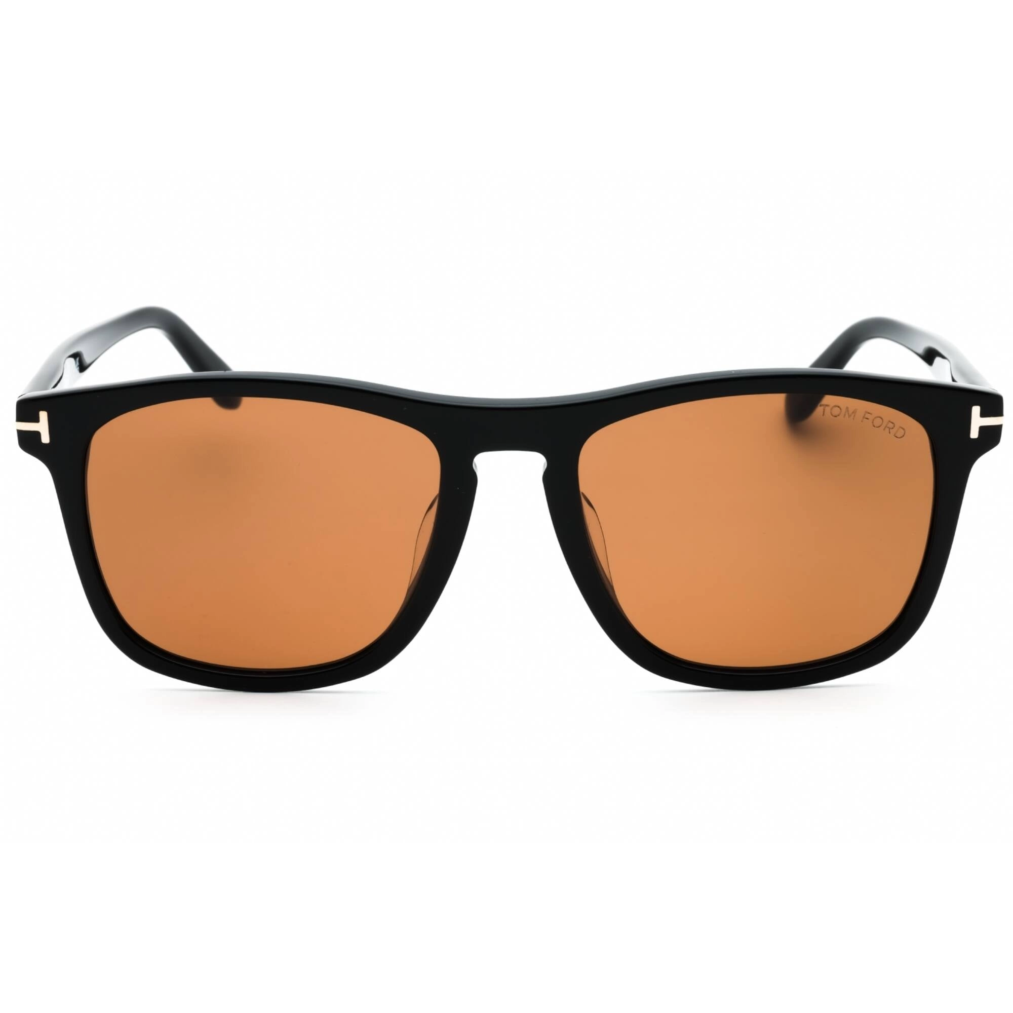 Tom Ford Men's Sunglasses - Shiny Black Acetate Square Full Rim Frame | FT0930-F 01E