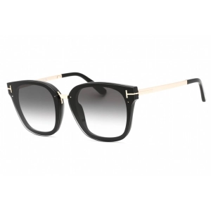 Tom Ford Women's Sunglasses - Square Shape Frame Gradient Smoke Lens | FT1014 01B