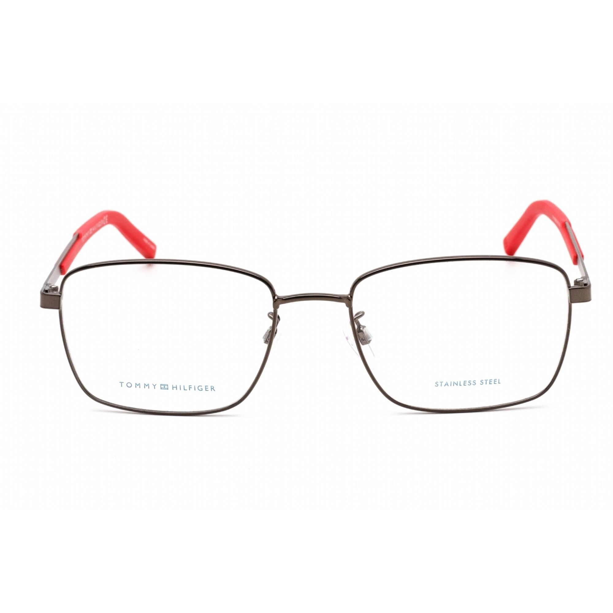 Tommy Hilfiger Men's Eyeglasses - Ruthenium Black Square Frame | TH 1693/G 0V81 00