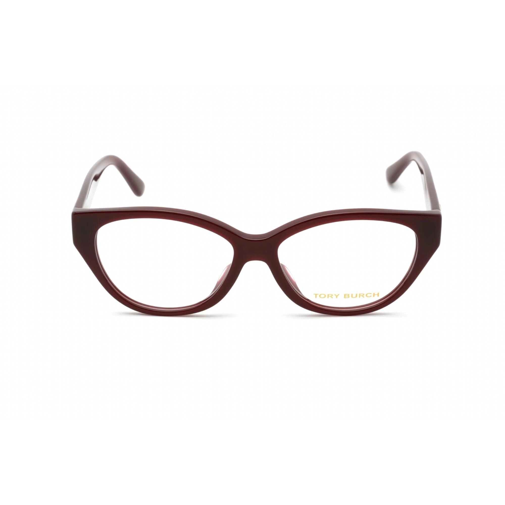 Tory Burch Women's Eyeglasses - Oxblood Plastic Full Rim Cat Eye Frame | TY2123U 1892