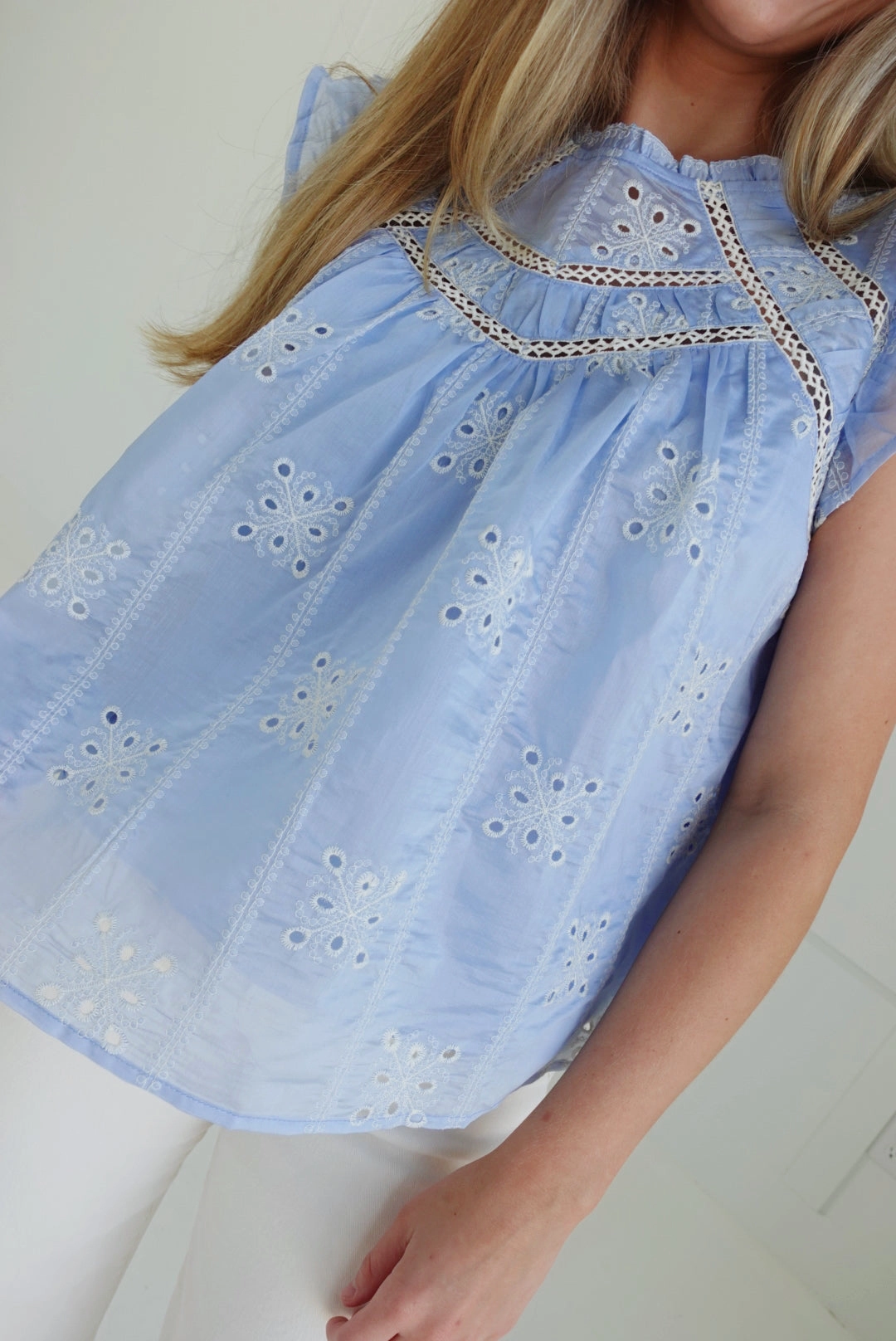 Unforgettable Eyelet Top