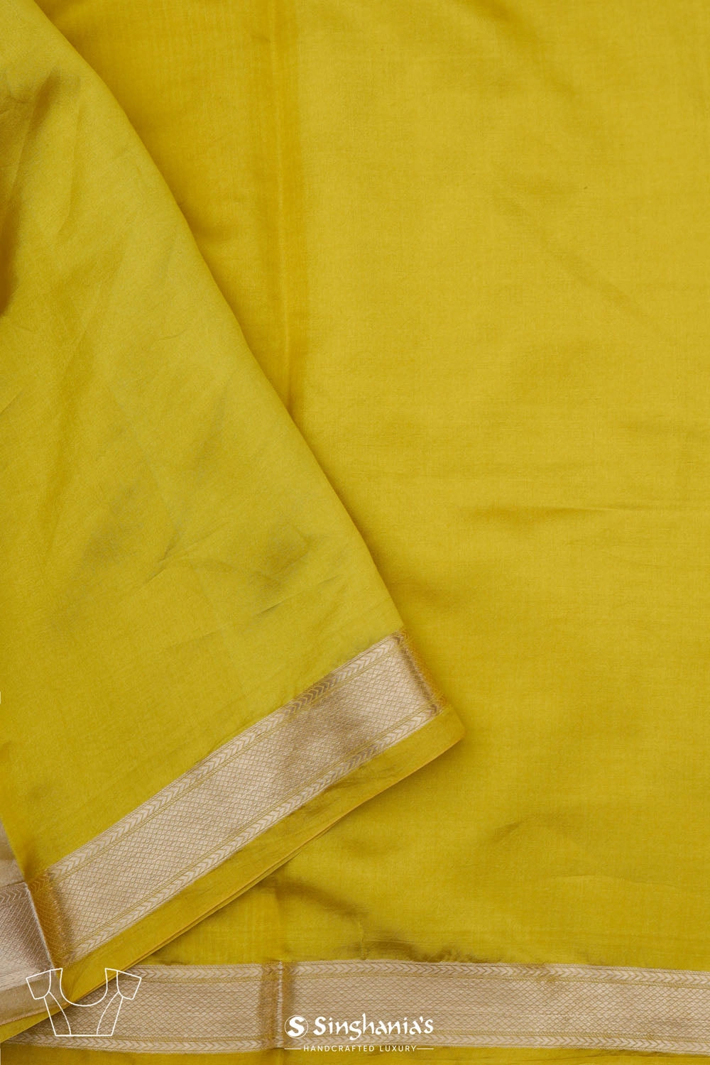 Vegas Gold Jaal Tissue Banarasi Saree