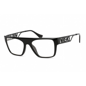 Versace Men's Eyeglasses - Clear Lens Black Plastic Square Shape Frame | 0VE3326U 5380