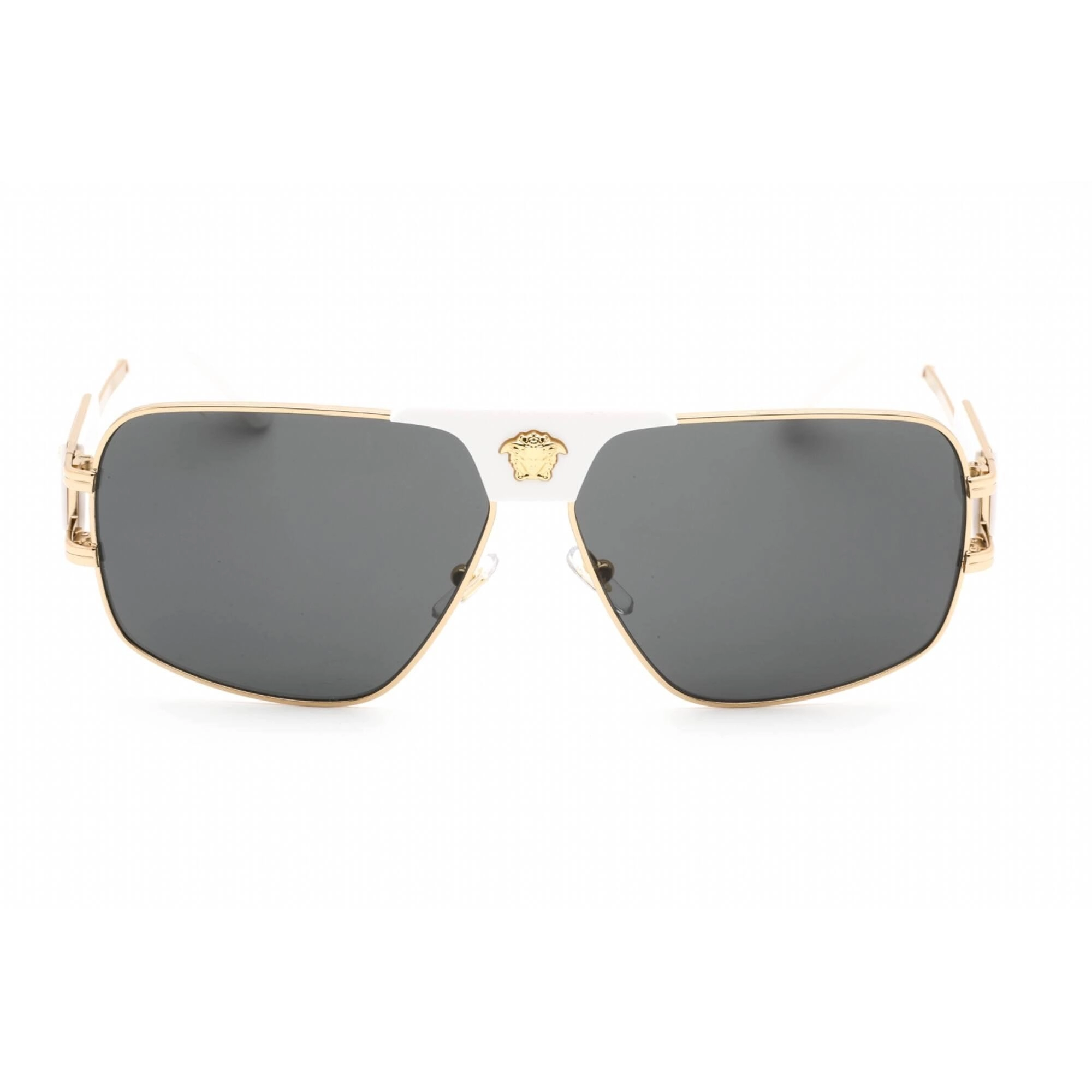 Versace Men's Sunglasses - Full Rim Gold Metal Square Shape Frame | 0VE2251 147187