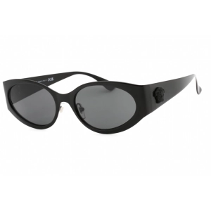 Versace Women's Sunglasses - Matte Black Metal Cat Eye Full Rim Frame | 0VE2263 126187