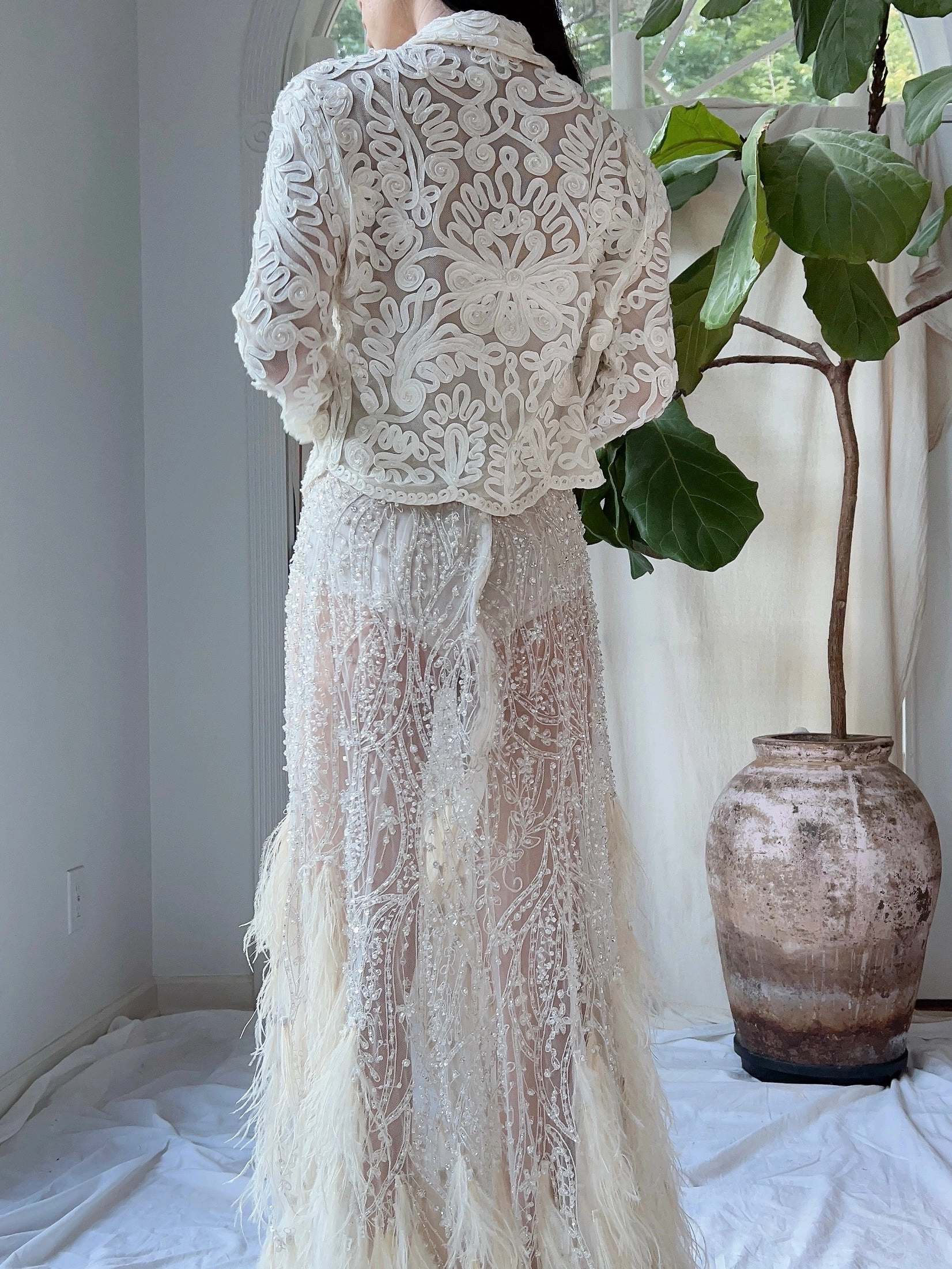 Vintage Soutache Jacket - S