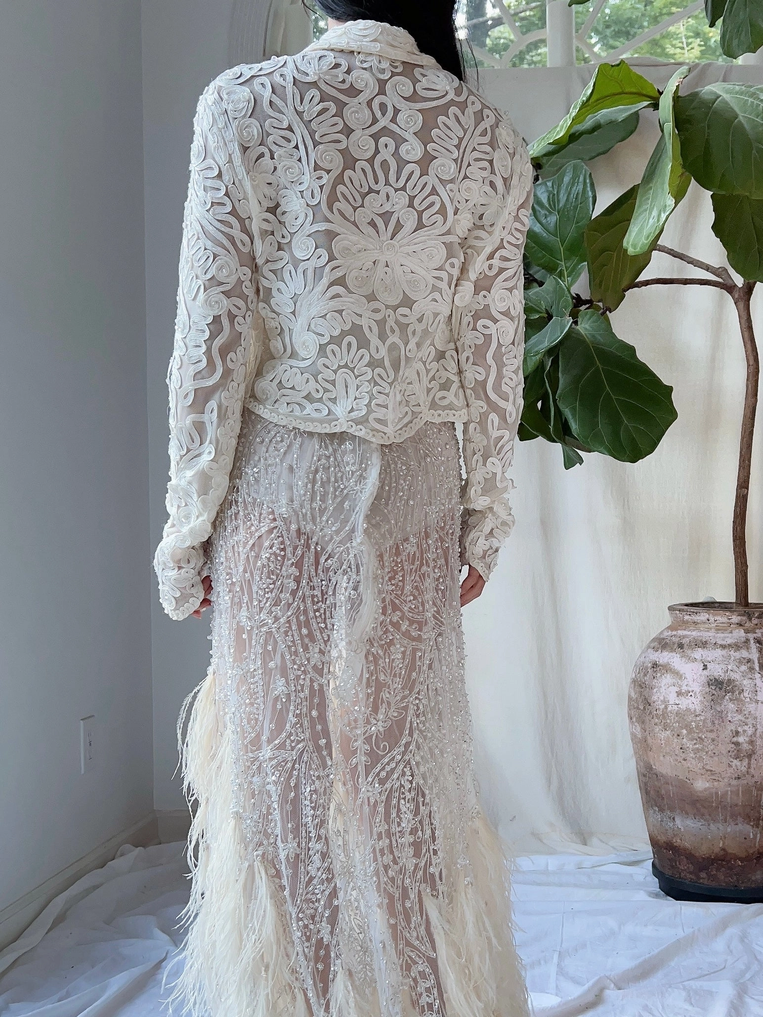 Vintage Soutache Jacket - S