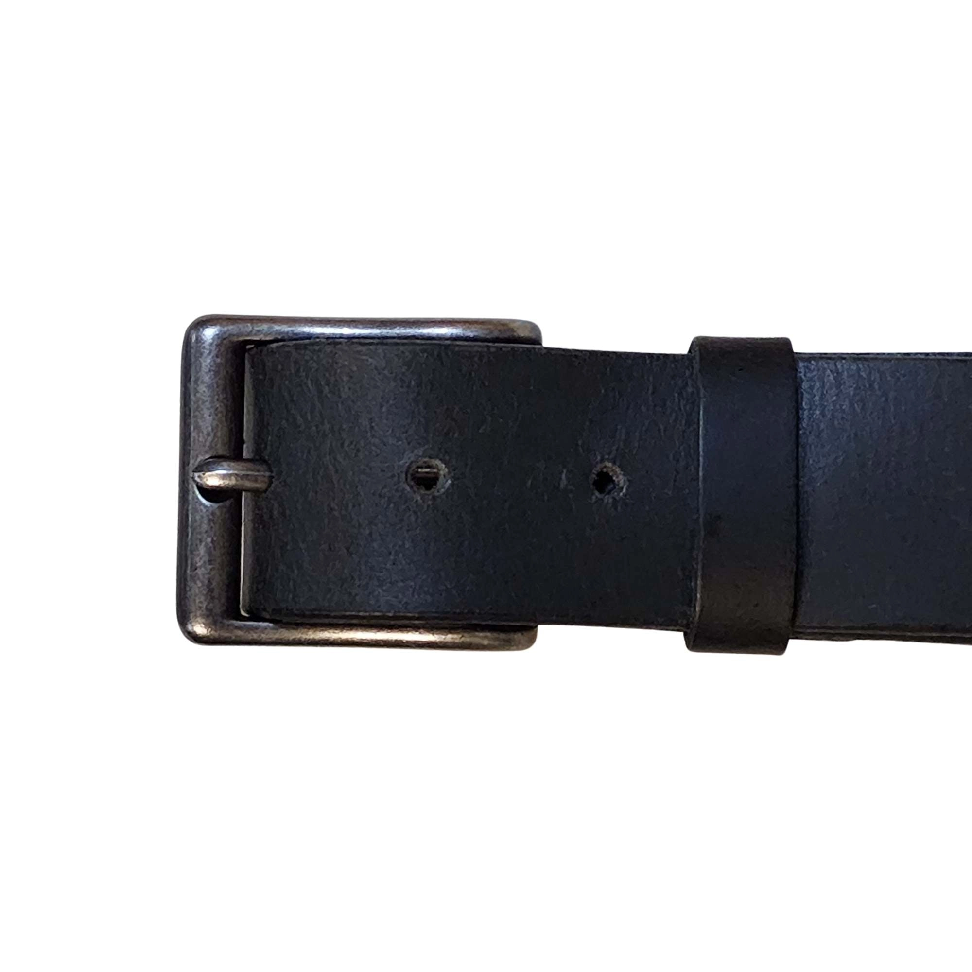 Wavy Edge Belt Buckle with Wavy Prong - 40 mm/ 1.6"