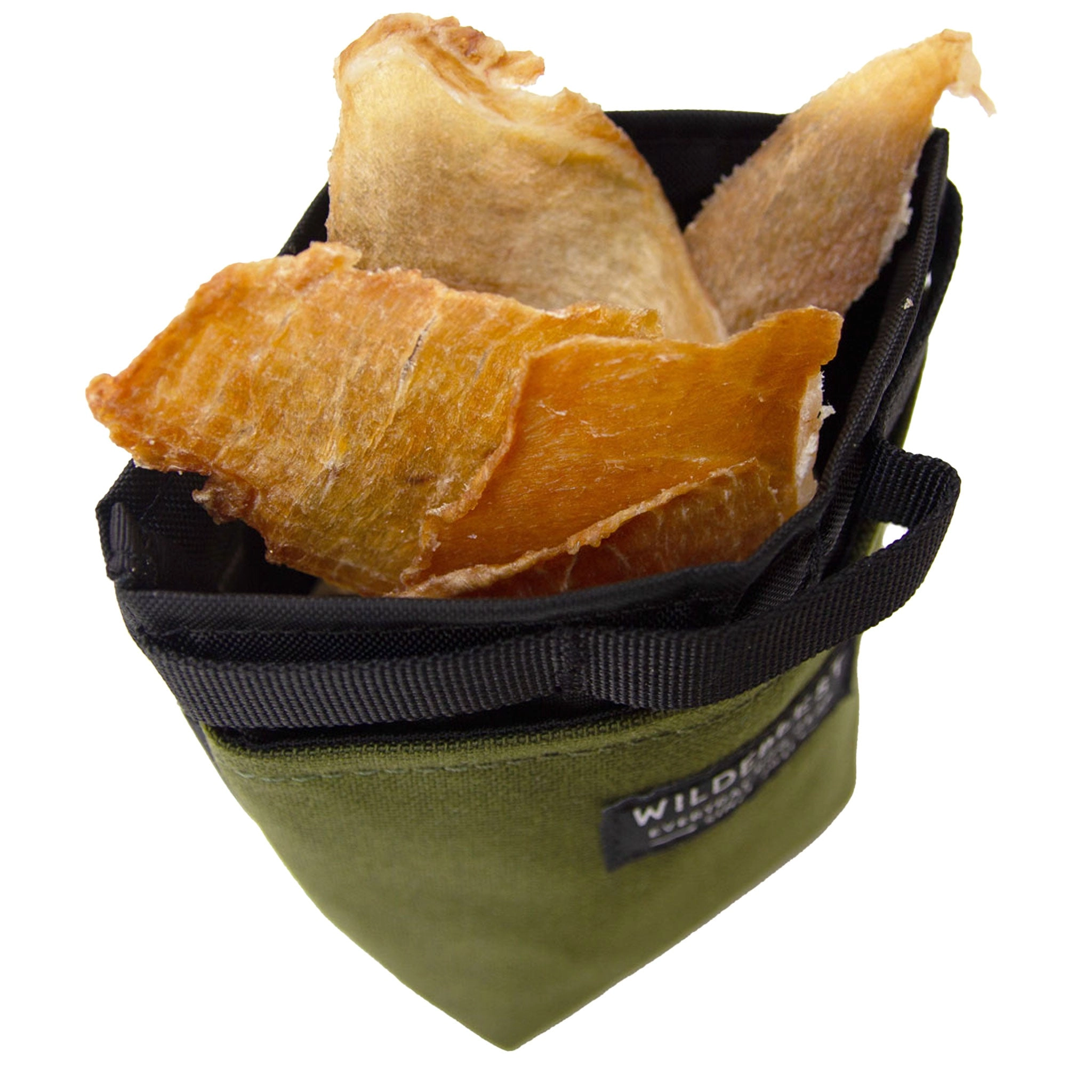 Wildebeest Alamo Treat Pouch - Olive