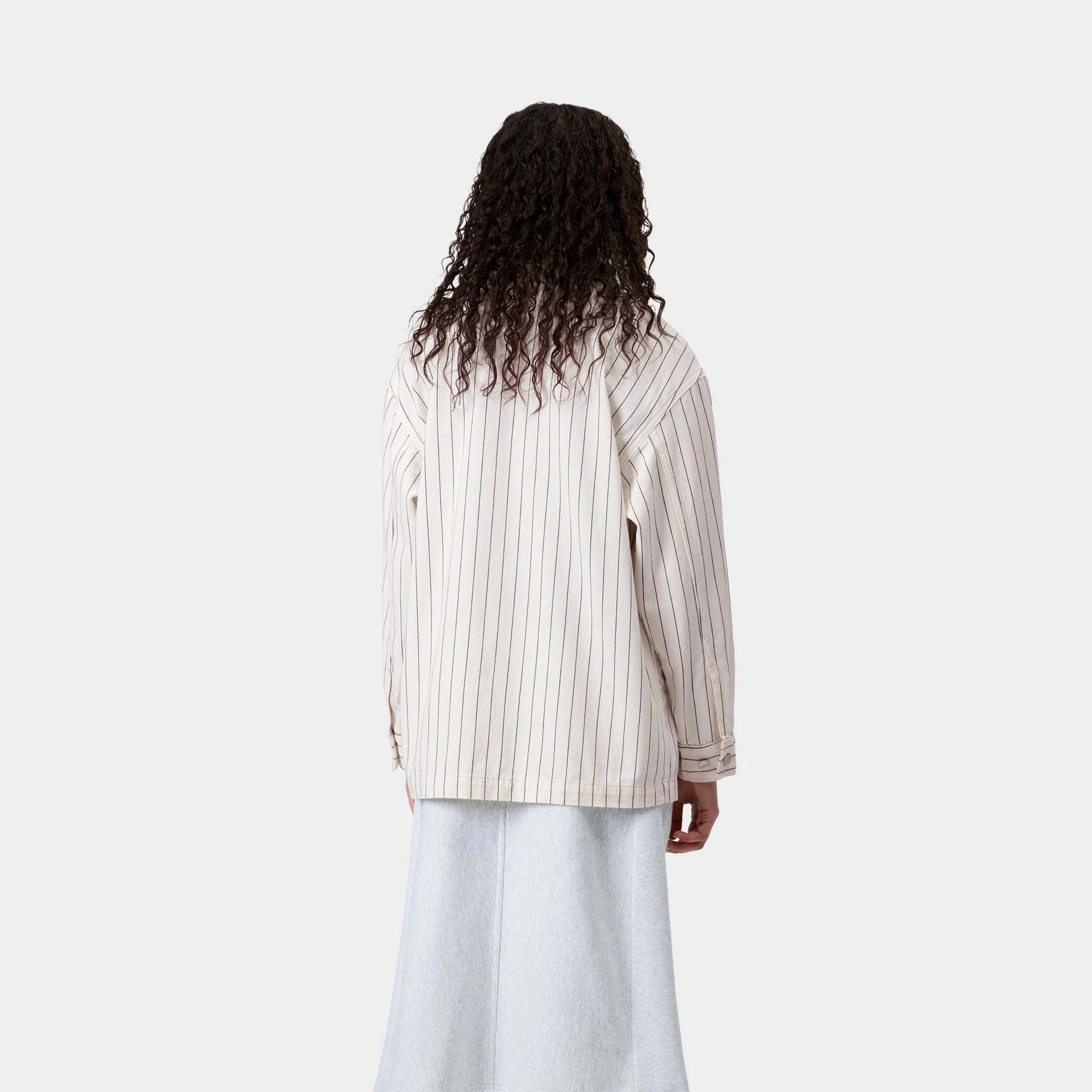 Women’s Hendry Coat | Wax / Dark Navy Seaton Stripe