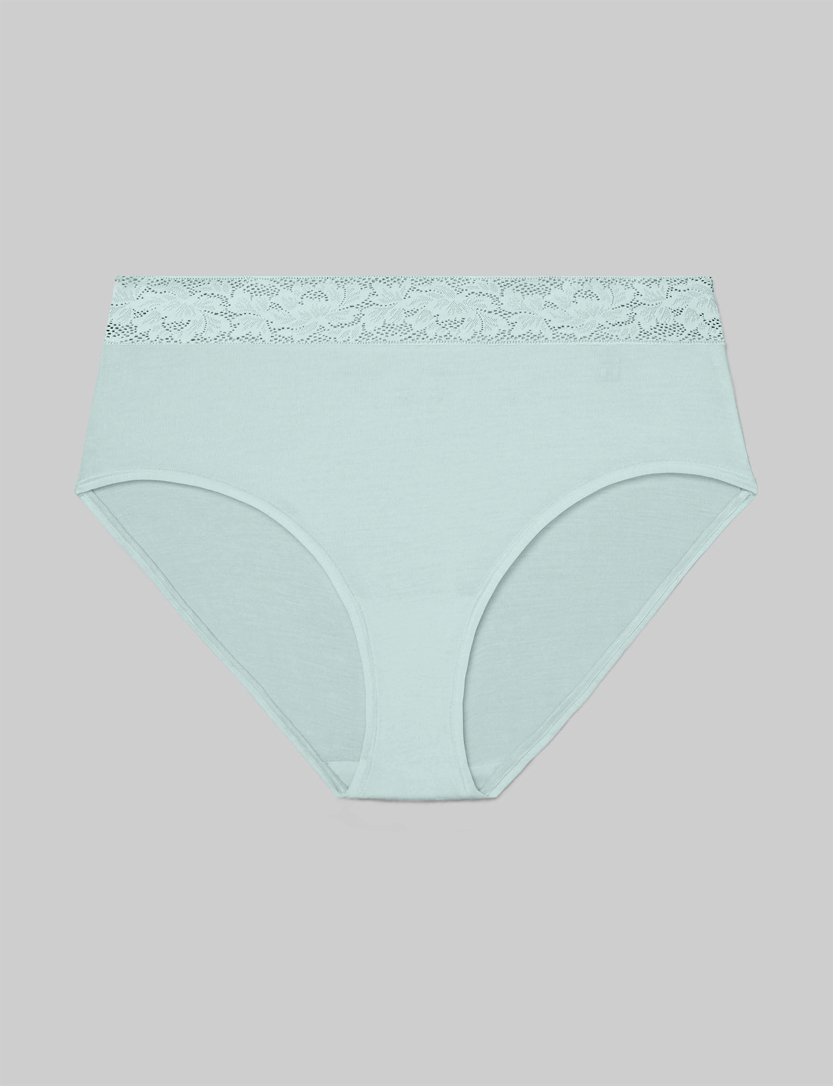 Women's Second Skin High Rise Brief, Lace Waist