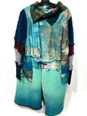 Wool Blanket Wrap Coat