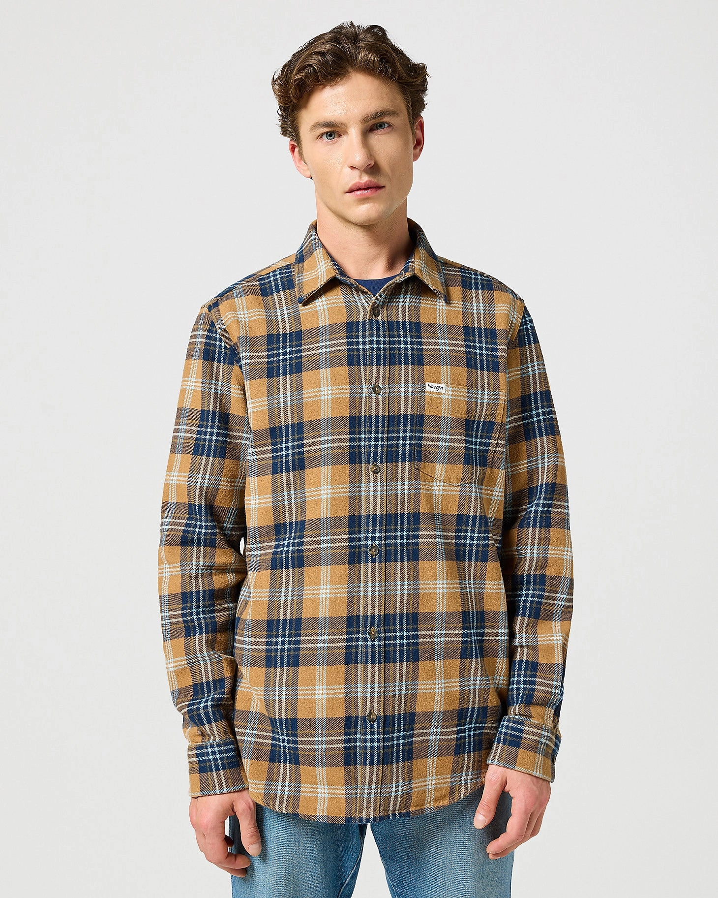 Wrangler 1 Pocket Shirt - Dijon