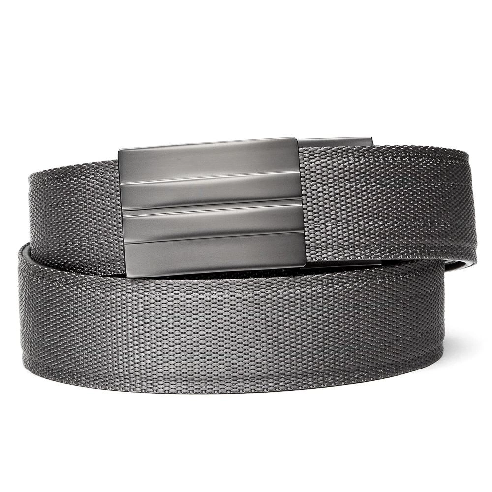 X SERIES BUCKLE  | GRAY TACTICAL NYLON GUN BELT 1.5"