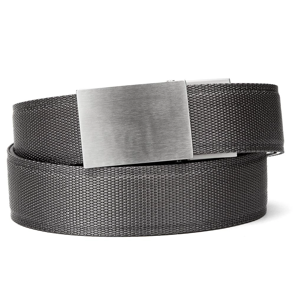 X SERIES BUCKLE  | GRAY TACTICAL NYLON GUN BELT 1.5"