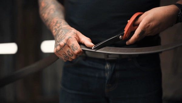 X9 BUCKLE | BASKETWEAVE GUN BELT 1.5"