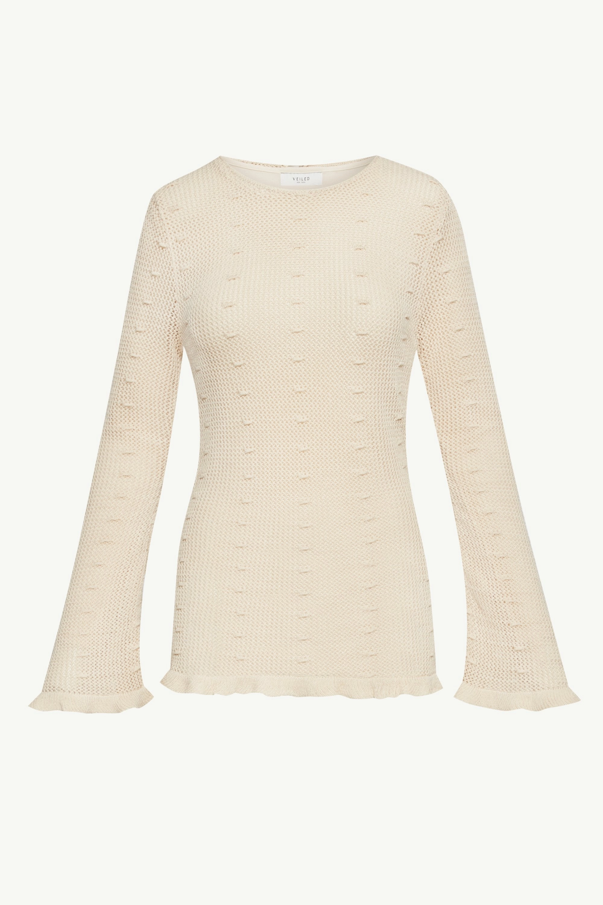 Yara Crochet Top - Off White
