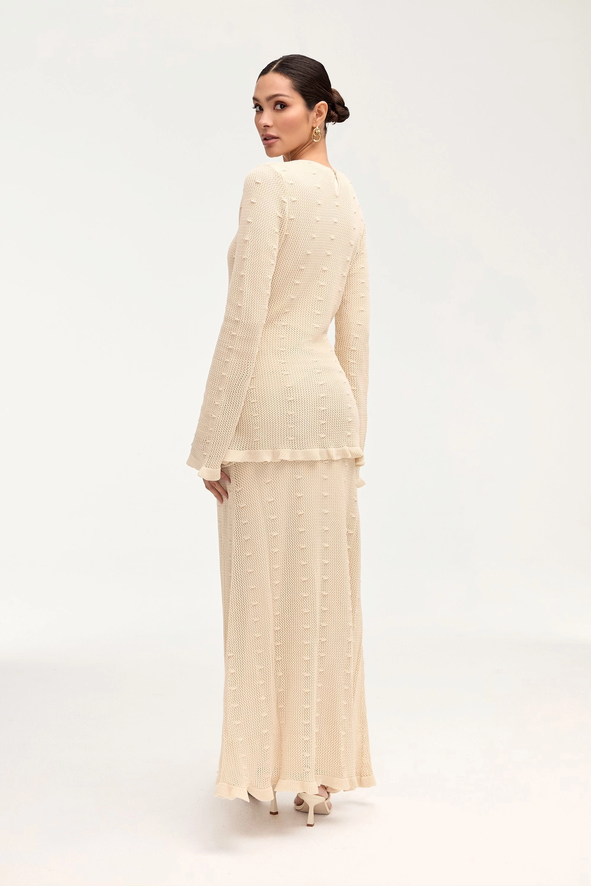 Yara Crochet Top - Off White
